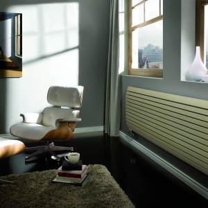 design heizkörper horizontal wohnzimmer wohnraum heizung arrow