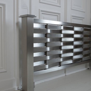 design heizkörper horizontal wohnzimmer wohnraum heizung dalga edelstahl