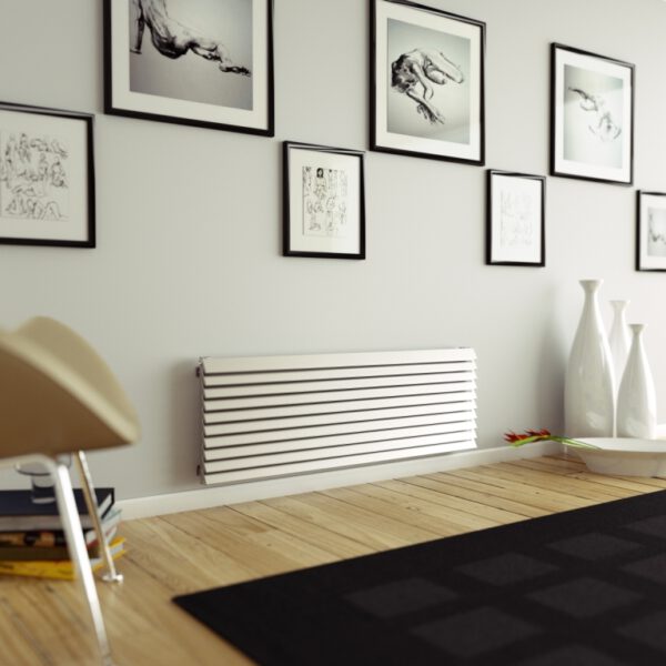 design heizkörper horizontal wohnzimmer wohnraum heizung armando edelstahl