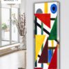 design heizkörper vertikal küche wohnzimmer wohnraum heizung abstrakt