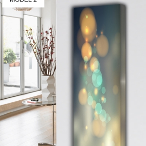 design heizkörper vertikal küche wohnzimmer wohnraum heizung abstrakt