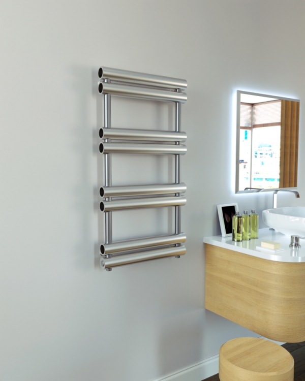 Edelstahl badezimmer design heizkörper Turbo bad heizung