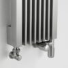 Edelstahl design heizkörper vertikal artiz küche wohnzimmer wohnraum heizung
