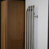 Edelstahl design heizkörper vertikal barok küche wohnzimmer wohnraum heizung