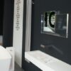 Edelstahl design heizkörper vertikal barok küche wohnzimmer wohnraum heizung