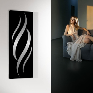 design heizkörper vertikal küche wohnzimmer wohnraum heizung flames
