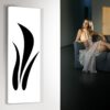 design heizkörper vertikal küche wohnzimmer wohnraum heizung flora
