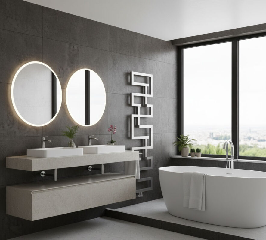 MODERNE DESIGN HEIZKÖRPER BADEZIMMER