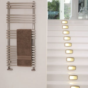 Edelstahl badezimmer design heizkörper nomi bad heizung