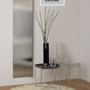 design heizkörper vertikal küche wohnzimmer wohnraum heizung