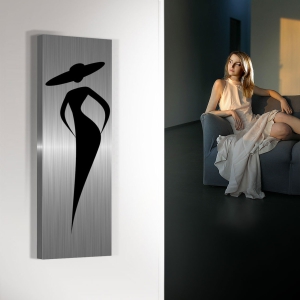 design heizkörper vertikal küche wohnzimmer wohnraum heizung the lady
