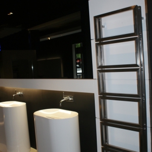 Edelstahl badezimmer design heizkörper vita bad heizung