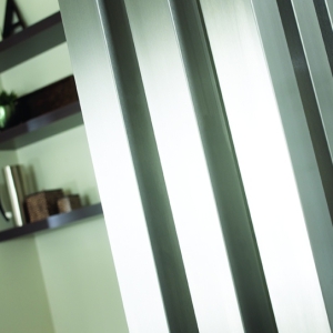 Edelstahl design heizkörper vertikal vitan küche wohnzimmer wohnraum heizung