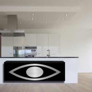 Zion Design Heizkörper Horizontal Schönste Design Heizkörper für Bad, Wohnzimmer und Küche.