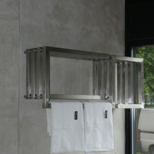 Edelstahl badezimmer design heizkörper Donna