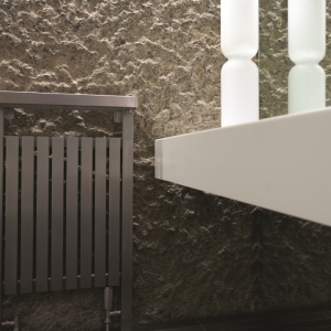 Edelstahl badezimmer design heizkörper Hercules