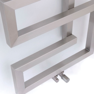 Edelstahl badezimmer design heizkörper milano