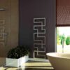 Edelstahl bad design heizkörper milano