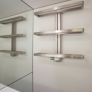 Edelstahl badezimmer design heizkörper Santos bad heizung