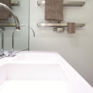 Edelstahl badezimmer design heizkörper Santos bad heizung