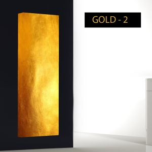 Gold Design Heizkörper Wohnzimmer, Wohnraum Schönste Design Heizkörper für Bad, Wohnzimmer und Küche.